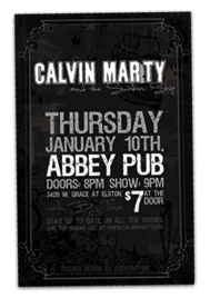 Calvin Marty and the Sunken Ship - Promotional Poster